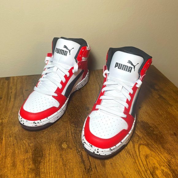 Puma Other - PUMA Rebound Speckle Men's Basketball Shoes Size 9